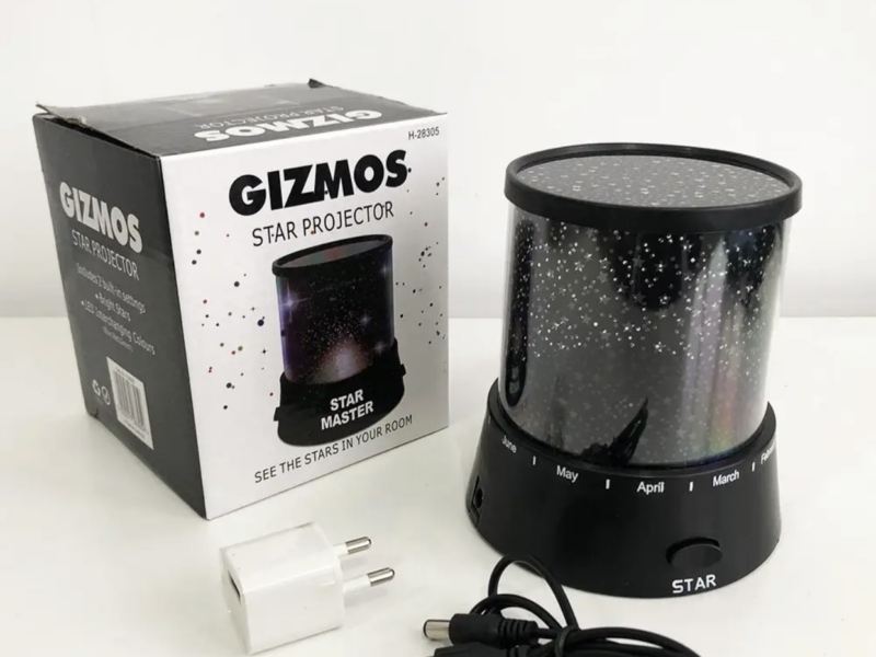 Лазерный проектор Star Master Звездное небо, Ночник для ребенка в спальню, Ночник для малыша