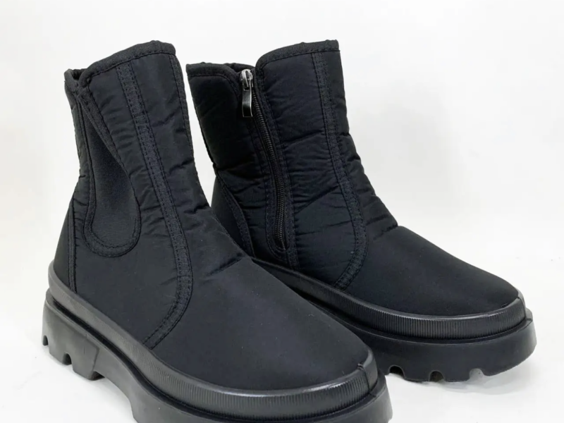 Сапоги женские 39р 24.5см, Ботинки для экстремального холода, Челси с эластичными вставками