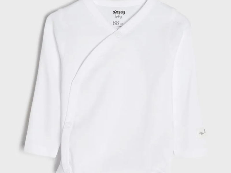 Дитяче боді набір 3 шт для дівчинки Sinsay з довгим рукавом у смужку 80 р. Код: DBS-1911/1