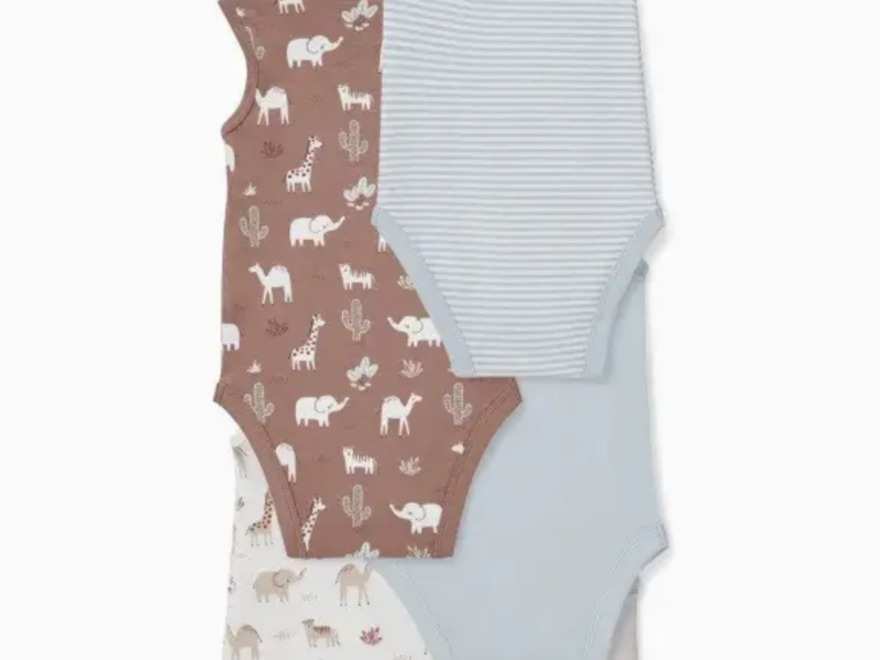 Набір із 5 шт. дитяче боді., зріст 56 (0-1 місяць) Код: 985516-56