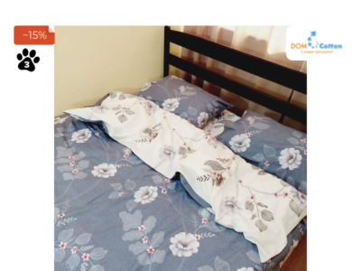 Постельное белье материал Сатин модель "Танец цветов"