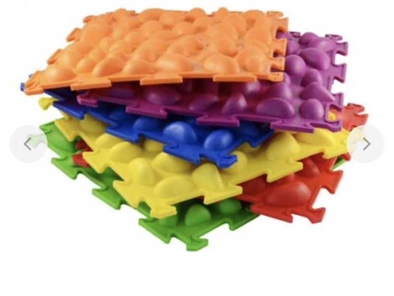 Массажный коврик 8 пазлов Здоровые ножки