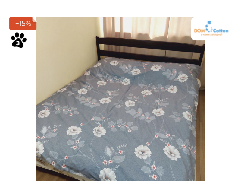 Постельное белье материал Сатин модель "Танец цветов"