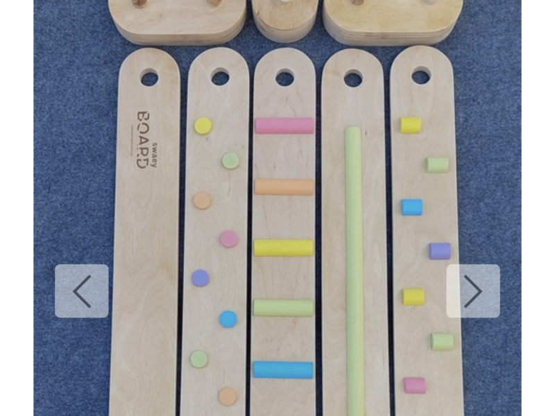 Доріжка Балансувальна кольорова масажна шлях джедая (ДБК11)