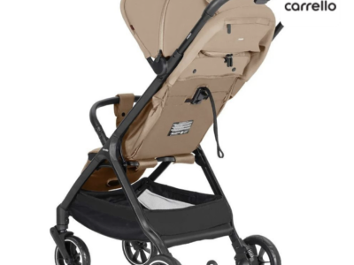Прогулянкова коляска Carrello Forza CRL-5535 Clam Beige | Легка 7 кг, автоматичне складання, EVA-колеса