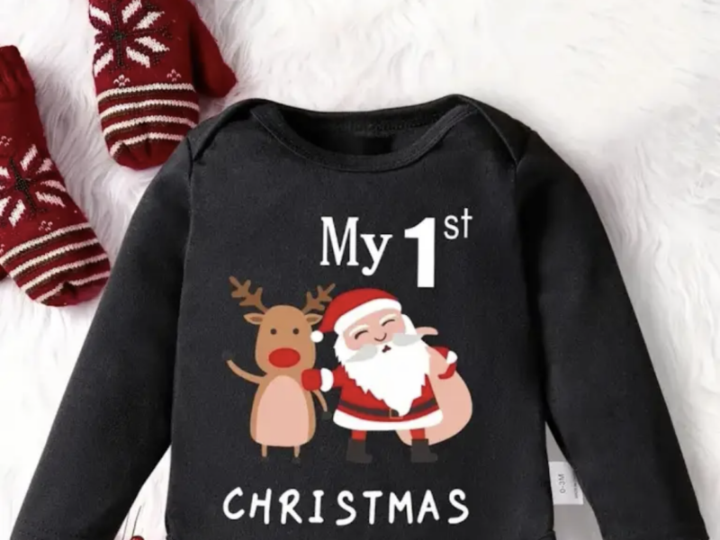 Дитячий ромпер/боді + теплючі шкарпеточки в наборі (колір на вибір) 9-12 міс. Код: 112