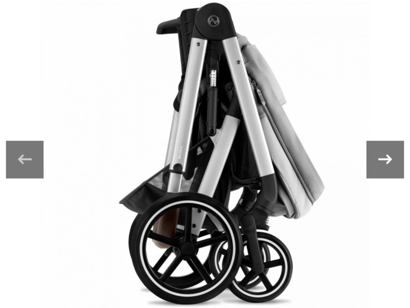 Коляска дитяча 2 в 1 бренду Cybex Balios S Lux рік 2023 Lava Grey