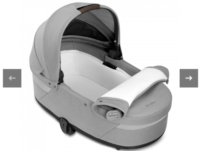 Коляска 2 в 1 Cybex Balios S Lux 2023 Lava Grey