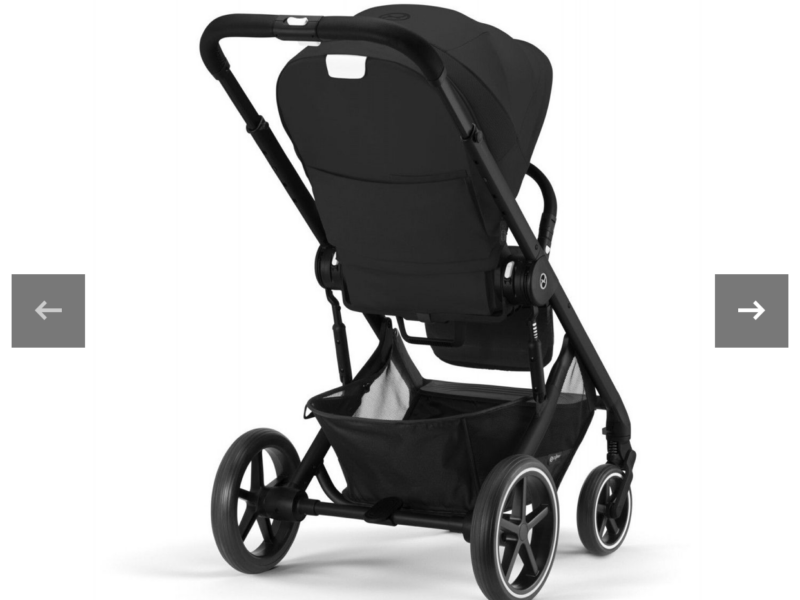 Коляска 2 в 1 Cybex Balios S Lux 2023 Moon Black