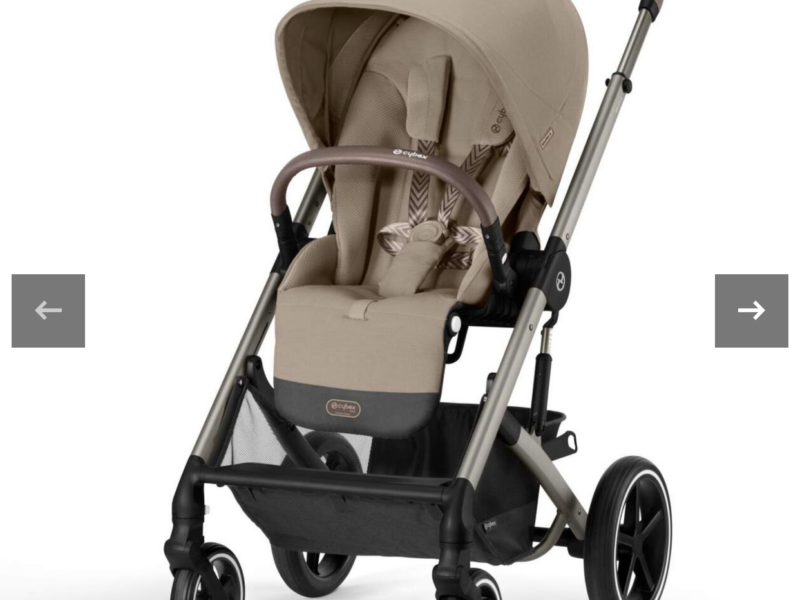 Коляска 2 в 1 от бренда Cybex Balios S Lux модель 2024 Almond Beige