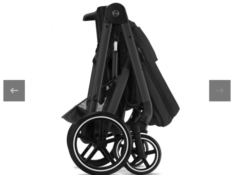 Коляска 2 в 1 Cybex Balios S Lux 2023 Moon Black