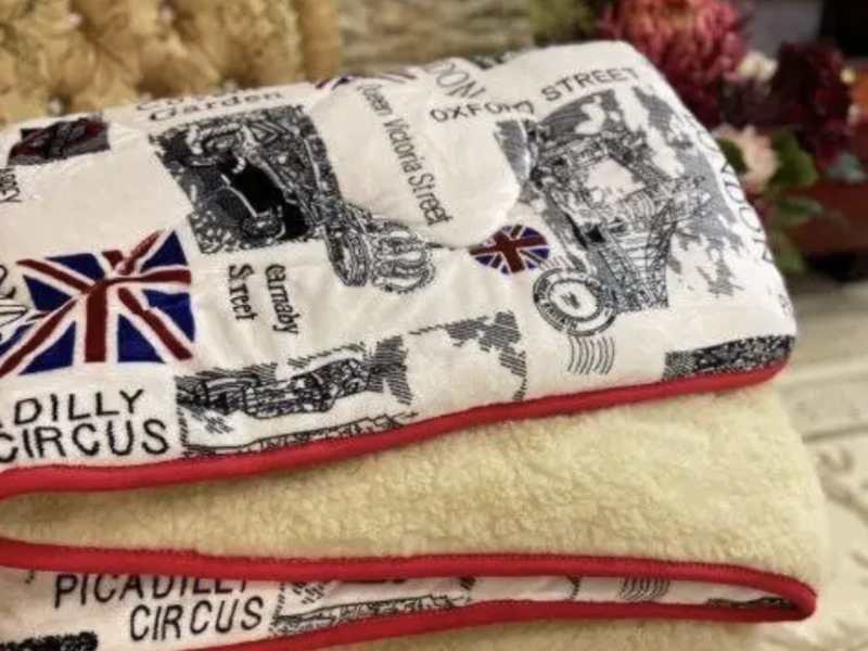 Ковдра відкрите хутро, відкритий Мех Овеча вовна півтораспальна