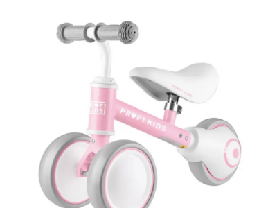 Триколісний Біговел дитячий PROFI KIDS, 6 дюймів з м'яким сидінням (рожевий) Код: 1944540
