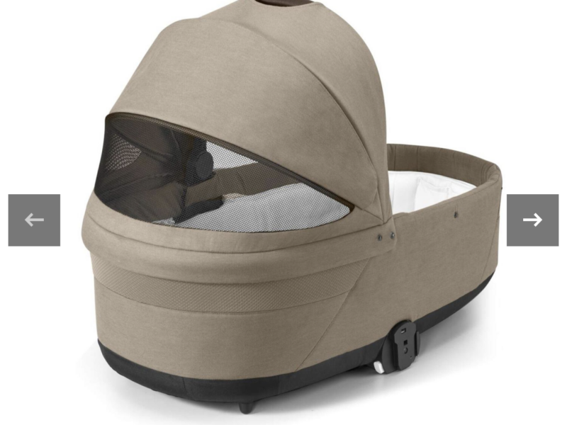 Коляска 2 в 1 от бренда Cybex Balios S Lux модель 2024 Almond Beige