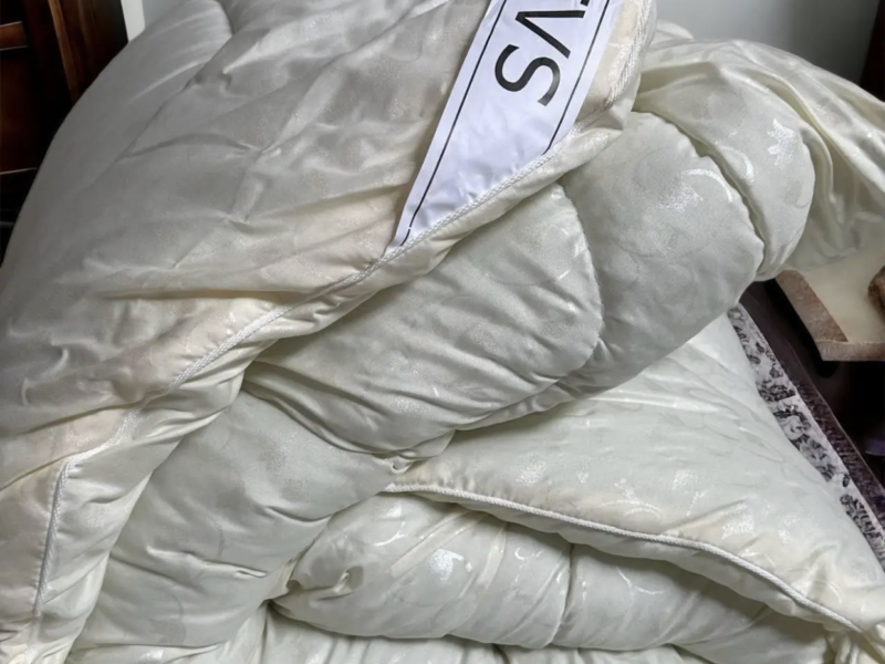 Ковдра Zevs Vip най якіснішого штучного лебяжий пух полуторка 150 на 210см