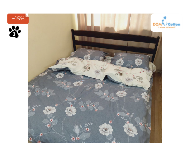 Постельное белье материал Сатин модель "Танец цветов"