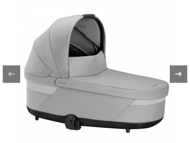 Коляска 2 в 1 Cybex Balios S Lux 2023 Lava Grey