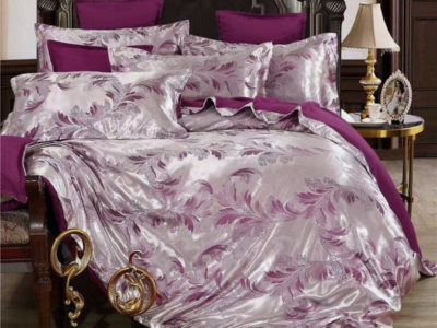 4 шт./комплект. Розкішний і зручний набір постільної білизни. М’який шовковий підодіяльник. Простирадло. Набір наволочок.
