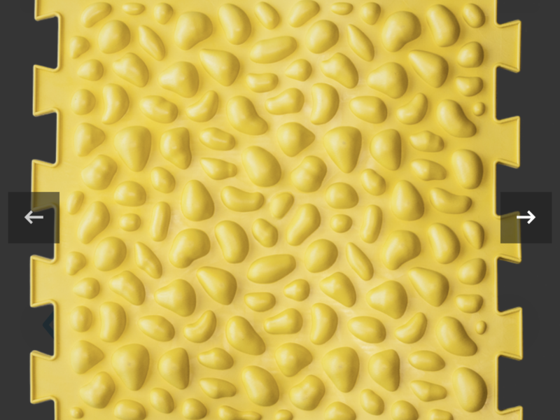 Килимок масажний "Пазли Мікс" 8 елементів