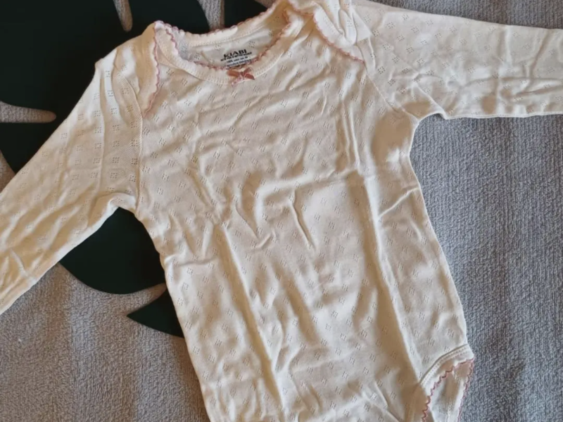 Дитячий боді для дівчинки Kiabi набір 3 шт з довгим рукавом на 36 місяців рожевий Код: DBC-1511/1