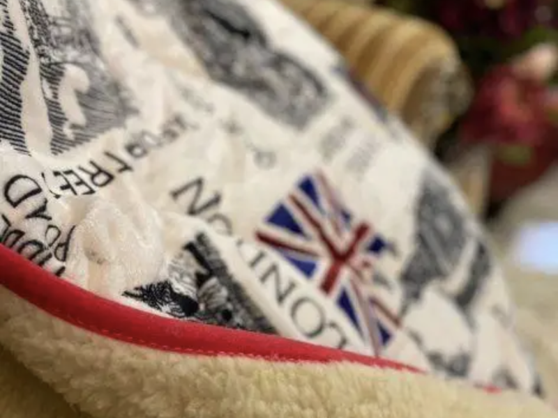 Ковдра Відкритий Мех Овеча шерсть півтораспальна Код: 1611-29