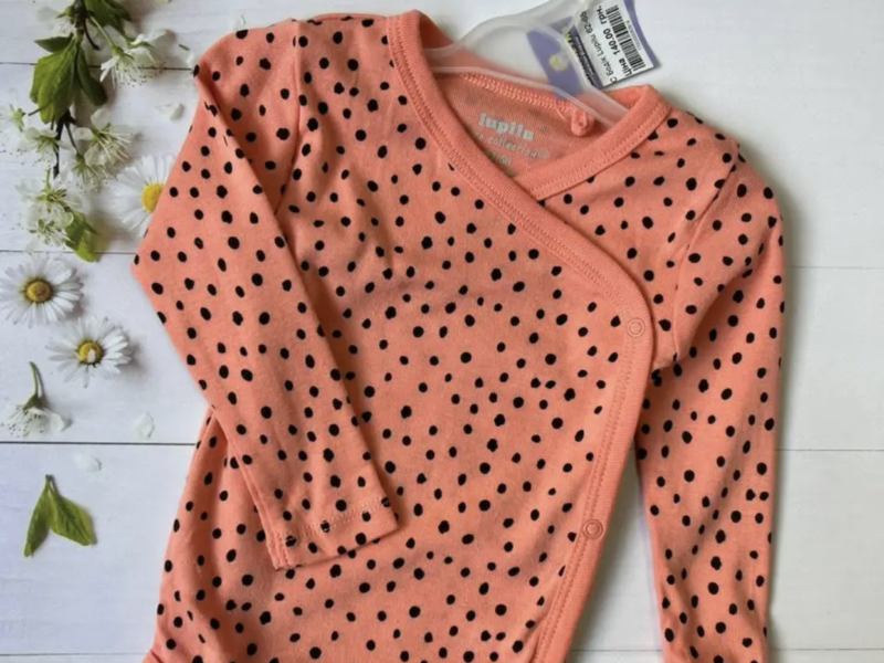 Боді для малюків бавовняний Lupilu р.62-68 (2-6 місяців) Код: 7700000062765