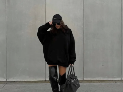 Базове жіноче оверсайз худі на флісі з капюшоном (чорне, сіре) 42-46 і 48-52 розмір