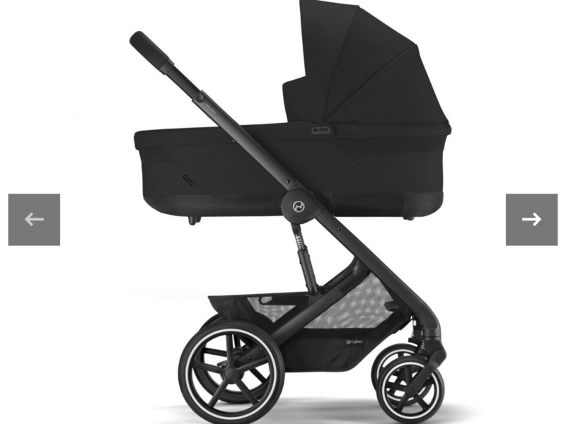 Коляска 2 в 1 Cybex Balios S Lux 2023 Moon Black