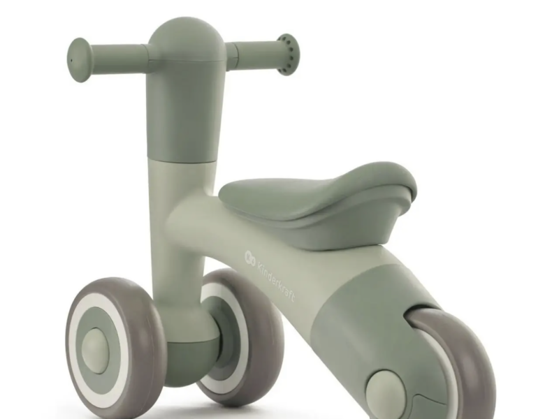 Біговел для малюків від 1 року без педалей дитячий KiderKraft Minibi Leaf Green / Велобіг каталка для дітей Код: Hnrt_3956