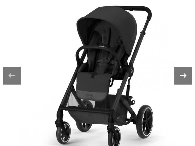 Коляска 2 в 1 Cybex Balios S Lux 2023 Moon Black