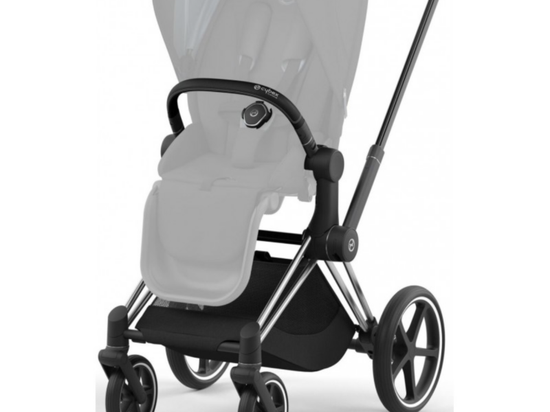 Cybex Priam 4.0 коляска 2 в 1 Mirage Grey шасси Chrome Black