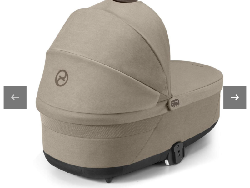 Коляска 2 в 1 от бренда Cybex Balios S Lux модель 2024 Almond Beige