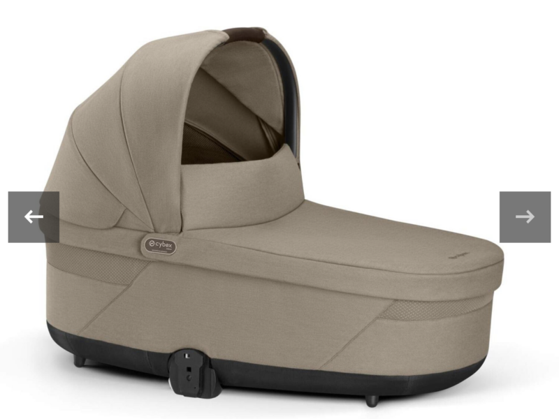 Коляска 2 в 1 от бренда Cybex Balios S Lux модель 2024 Almond Beige