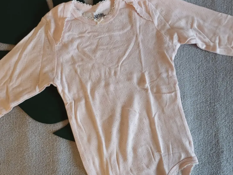 Дитячий боді для дівчинки Kiabi набір 3 шт з довгим рукавом на 36 місяців рожевий Код: DBC-1511/1