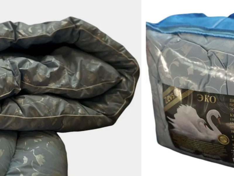 Ковдра Zevs Vip лебединий пух напівторка 150х210