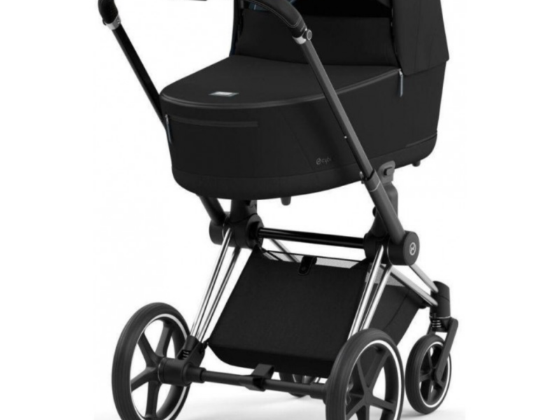 Cybex Priam 4.0 коляска 2 в 1 Sepia Black шасси Chrome Black