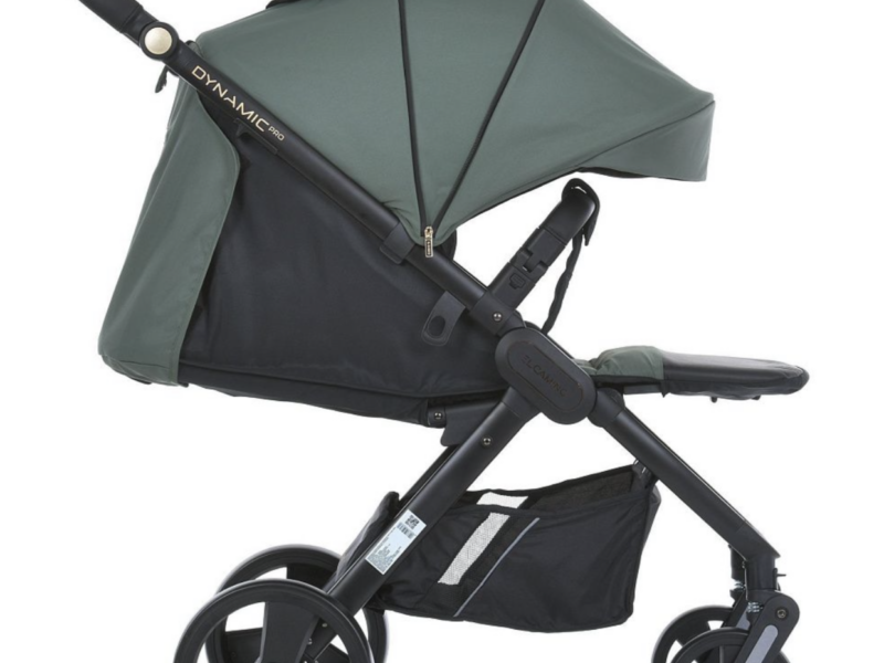 Коляска прогулянкова дитяча Forest Green зелена El Camino ME 1053-3 DYNAMIC