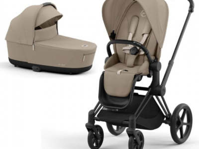 Cybex Priam 4.0 коляска 2 в 1 Cozy Beige шасси Matt Black