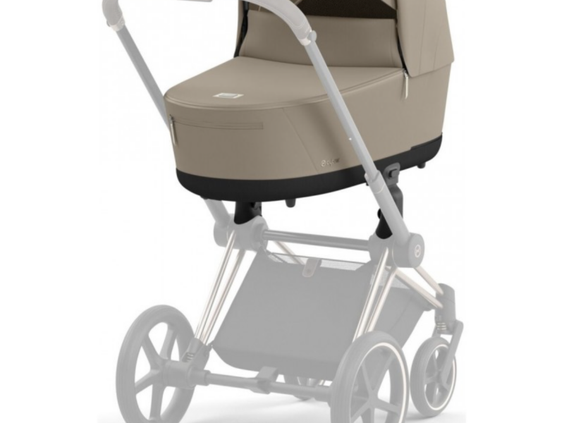 Cybex Priam 4.0 коляска 2 в 1 Cozy Beige шасси Matt Black