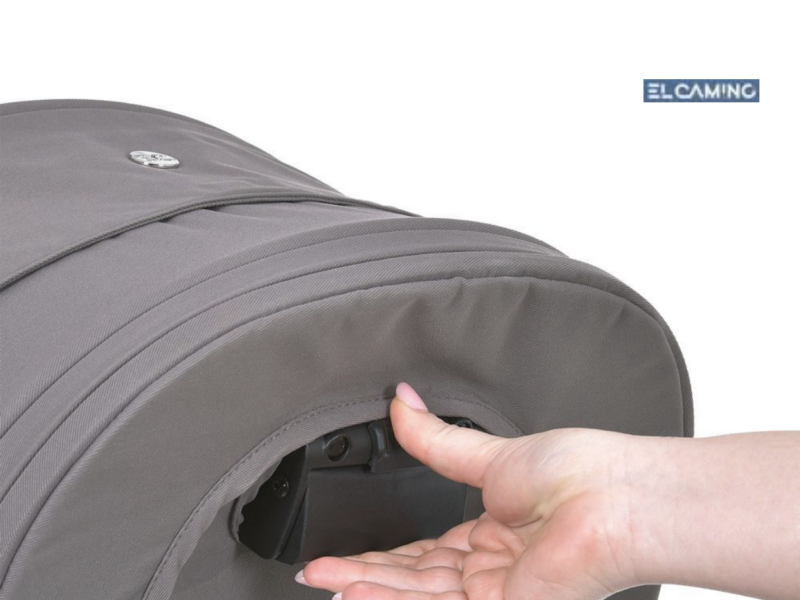 Коляска 2 в 1 El Camino Genesis ME 1126 Taupe Gray