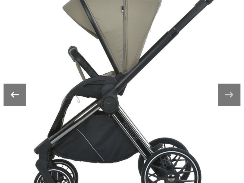 Коляска для дітей 2 в 1 від El Camino PRESTIGE ME 1124-2 Calm Beige