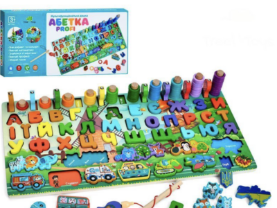 Мультифункциональная доска Азбука Profi Limo Toy MD 1342