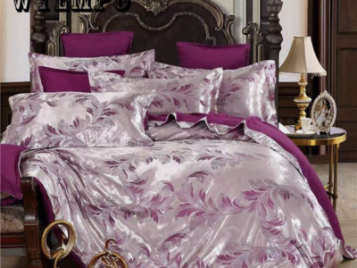 4 шт./комплект. Розкішний і зручний набір постільної білизни. М’який шовковий підодіяльник. Простирадло. Набір наволочок.