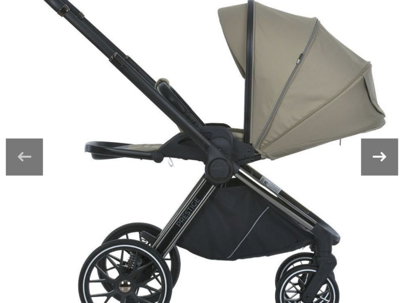 Коляска для дітей 2 в 1 від El Camino PRESTIGE ME 1124-2 Calm Beige