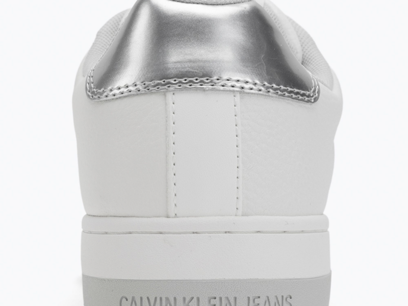 Кросівки жіночі Calvin Klein YW0YW01765 Basket Cupsole Low Mg bright white/silver