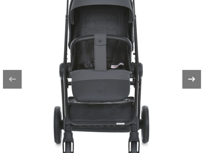 Коляска 2 в 1 El Camino ME 1126 GENESIS Asphalt Gray