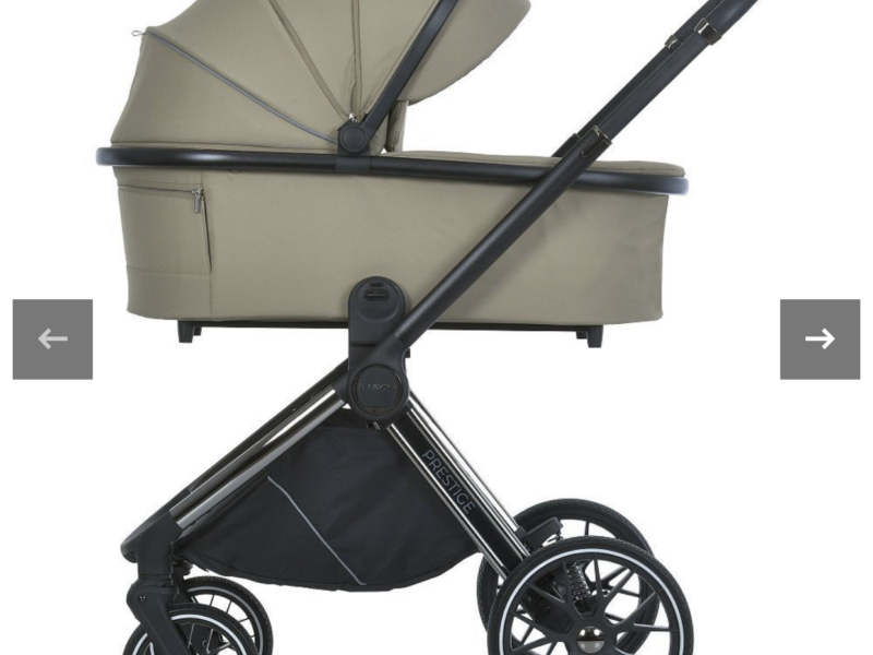 Коляска для дітей 2 в 1 від El Camino PRESTIGE ME 1124-2 Calm Beige