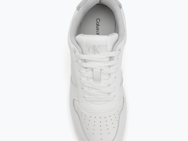 Кросівки жіночі Calvin Klein YW0YW01765 Basket Cupsole Low Mg bright white/silver