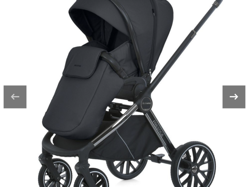 Коляска 2 в 1 El Camino PRESTIGE ME 1124-2 Magnet Gray