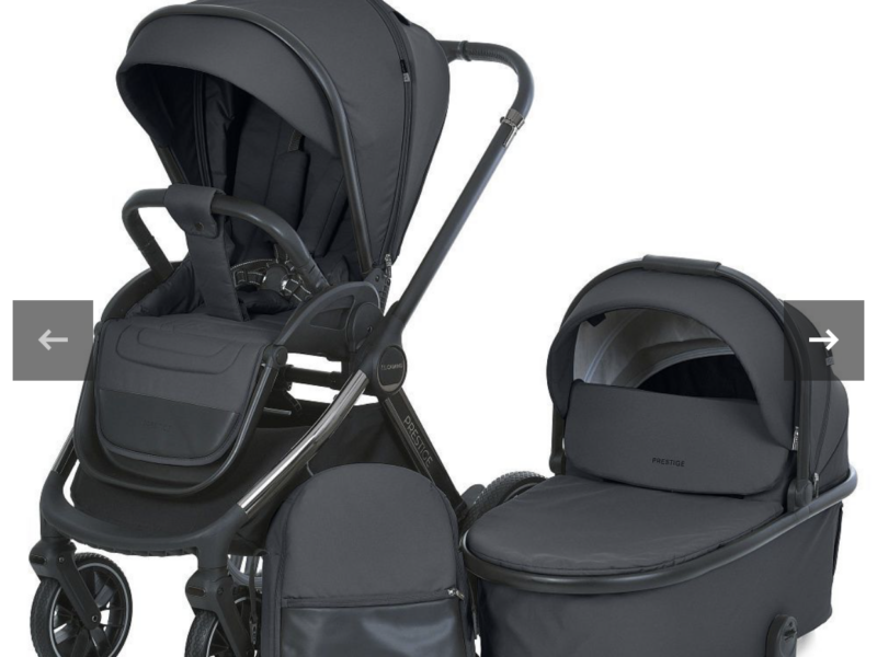 Коляска 2 в 1 El Camino PRESTIGE ME 1124-2 Magnet Gray